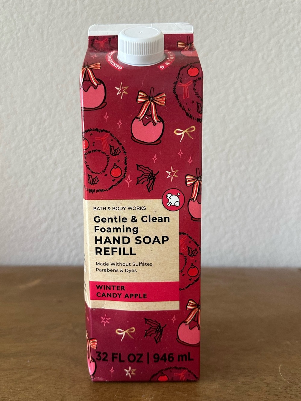 NEW Bath & Body Works Winter Candy Apple Foaming Hand Soap Refill NEW